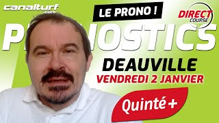 emission video des courses turf pmu du Vendredi 2 janvier 2026