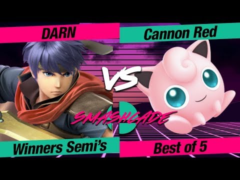Smashcade #5: Cannon Red (Jigglypuff) V.S. DARN (Ike)