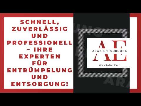 Arax-Entsorgung YouTube-Vdeominiatur 3