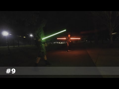Epic Lightsaber Battle 9