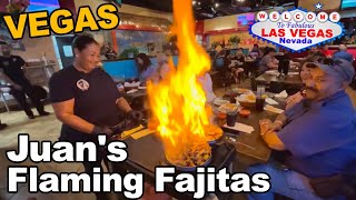 Mexican Food at "JUAN’S FLAMING FAJITAS", Las Vegas