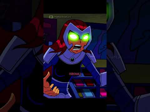 Robin and The Titans First Time Meeting StarFire | #youtubeshorts #shorts #teentitans #dccomics #dc