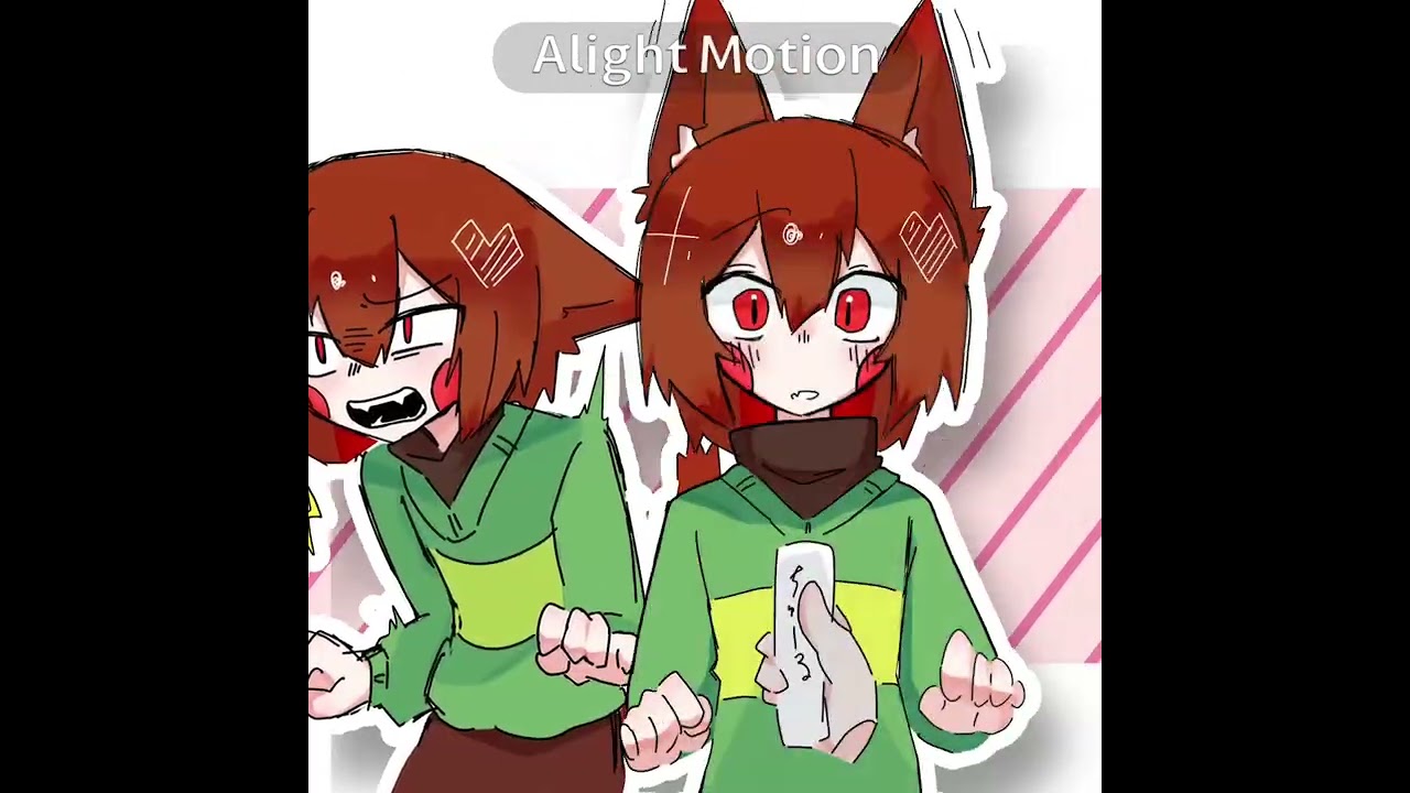 猫の日に上げるはずだった動画です…！！#alightmotion #undertale #フリスク #キャラ #イラスト #猫の日 