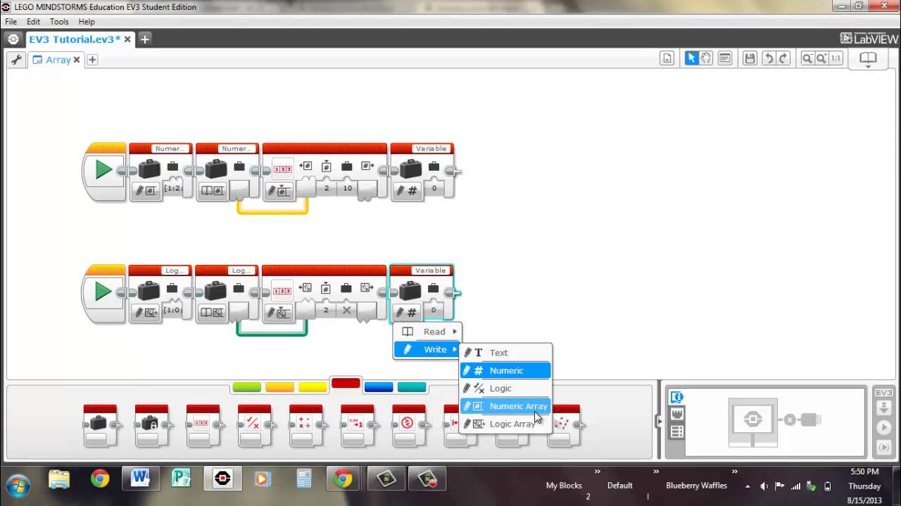 21 - EV3 Programming: Arrays