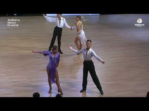 2022 WDSF Open Junior 2 Latin  I Final I Rumba I Calvià, ESP, on 19 November
