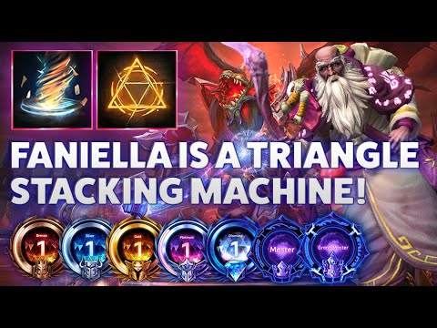 Deckard Lorenado - FANIELLA IS A TRIANGLE STACKING MACHINE! - Bronze 2 Grandmaster S2 2023