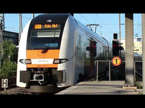 RRX - cooler Sound. RE 6 nach Köln. Rhein Ruhr Express im Hbf Bielefeld.
