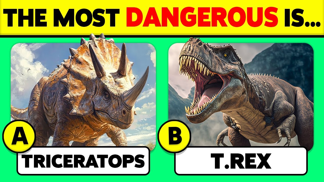 🧠 How Well Do You Know DINOSAURS? 🦕🤔✅ Dinosaurs Trivia Quiz!