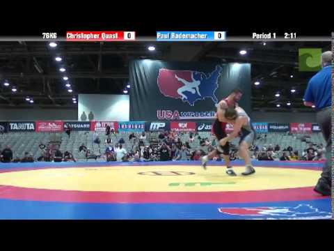 B Division 76KG - Christopher Quast vs. Paul Rademacher
