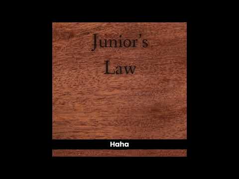 JUNIOR'S LAW (Lyric Video)