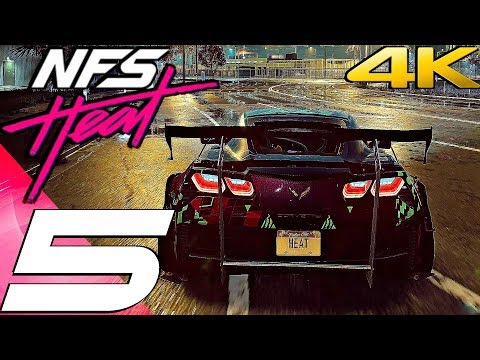 NEED FOR SPEED HEAT - Gameplay Walkthrough Part 5 - Corrupt Cops & Corvette Grand Sport (4K 60FPS)