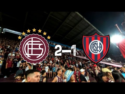 Hinchada de Lanús: Compilado Lanús 2 - 1 San Lorenzo Fecha 11 2025