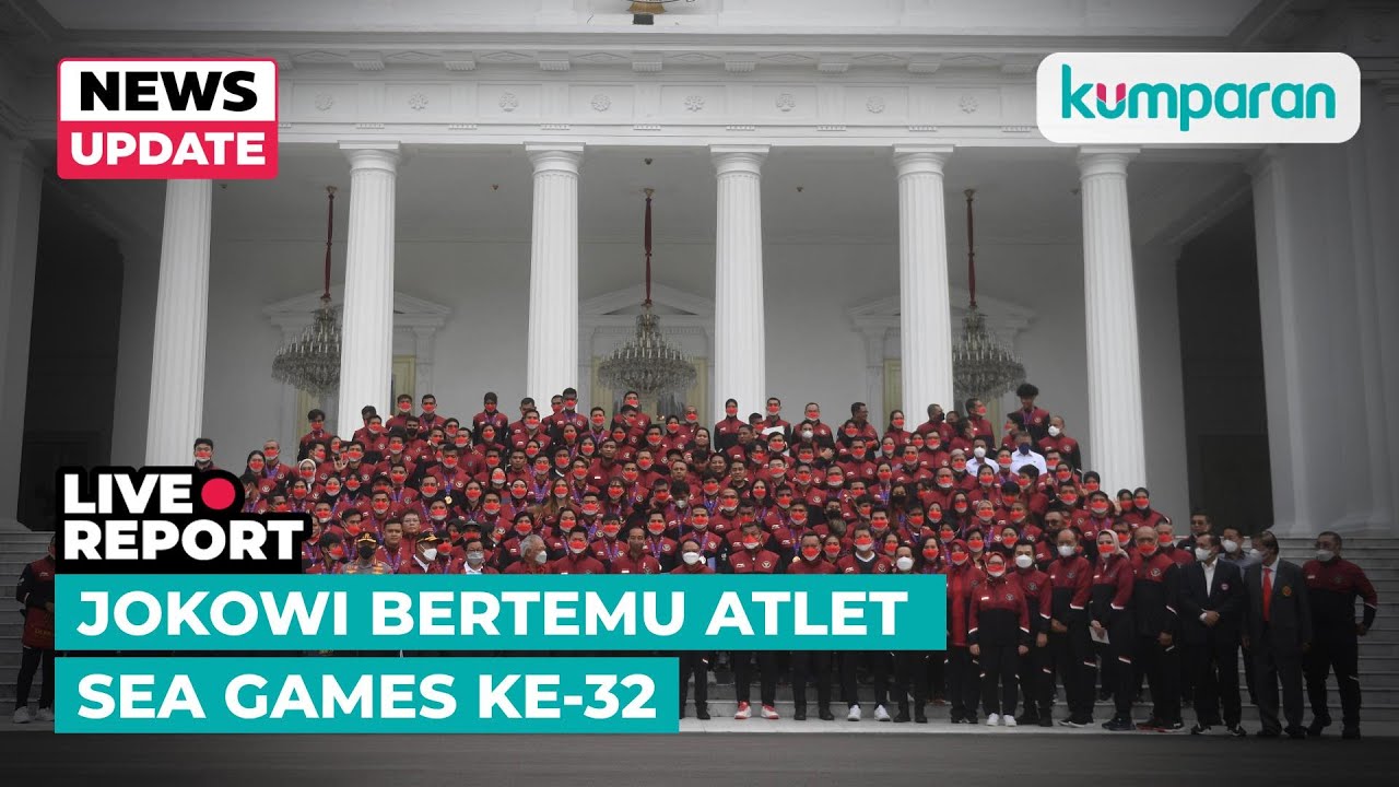 [LIVE] Presiden Jokowi Berikan Bonus untuk Atlet Peraih Medali di SEA Games 2023
