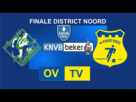d'Olde Veste wint districtbeker KNVB Noord tegen sc Genemuiden 17-05-2023
