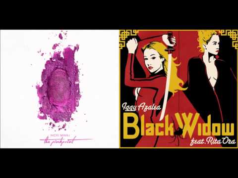 Nicki Minaj vs. Iggy Azalea - Get on Your Black Widow (ft. Ariana Grande, Rita Ora) (Demo Mashup)
