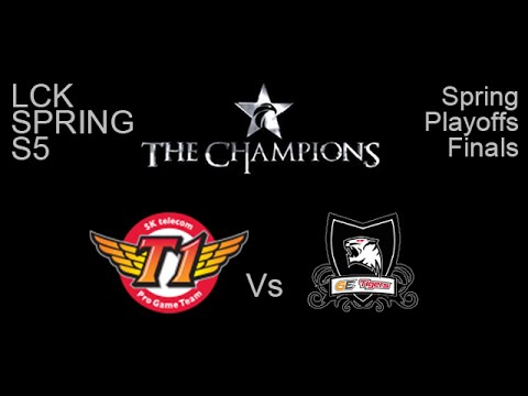 SK Telecom T1 vs GE Tigers LCK Spring Playoffs   Finals Game 1 Highlights