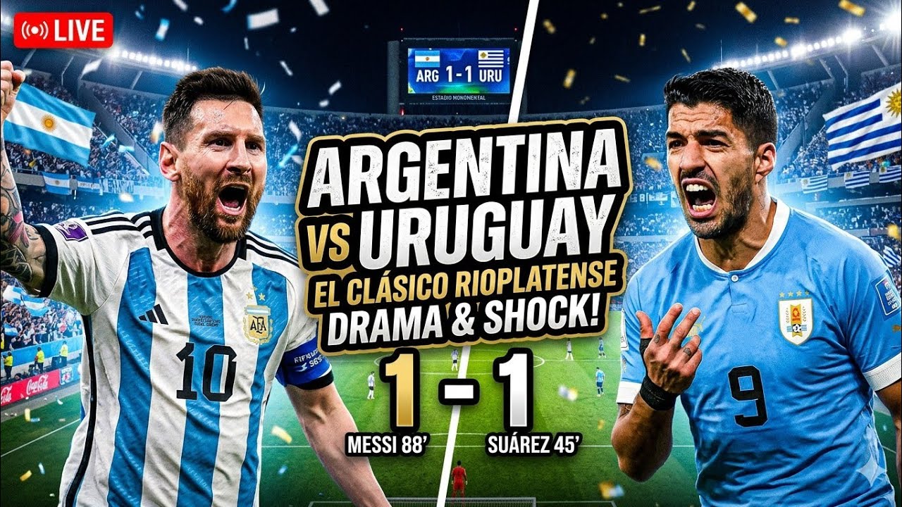 “Last Night’s Argentina vs Uruguay Match Was INSANE 😱”