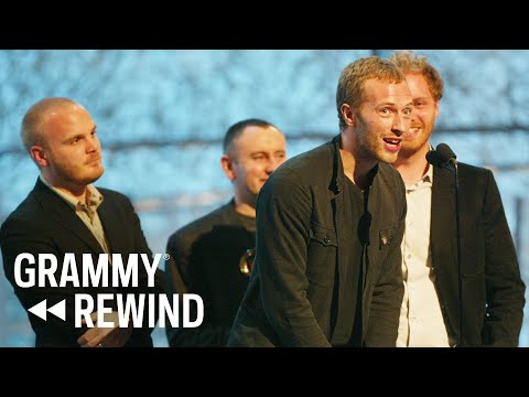 Watch Coldplay Win Record Of The Year For "Clocks" In 2004 | GRAMMY Rewind