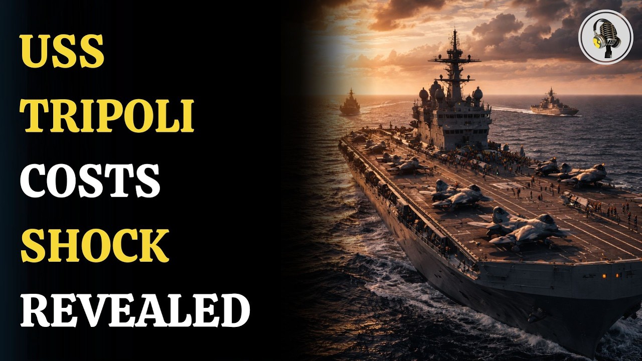 How Much Does USS Tripoli Cost To Operate? | WION Podcast