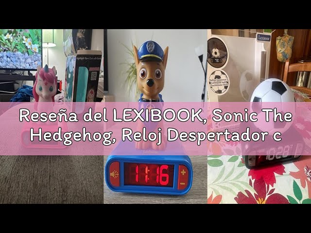 Vídeo relacionado con LEXIBOOK, Marvel Avengers, Reloj Despertador con Luz Nocturna de los Vengadores, Sonidos y Melodías, Pantalla LCD Retroiluminada, Luminoso, Snooze, RL800AV1