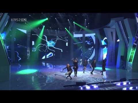 [HD]101230 SHINee & f(x) - Lucifer & Nu ABO(Remix ver.) Live
