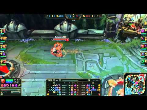 LoL: Odoamne Gragas vs Kayle TOP SEASON2016 Apr 2016