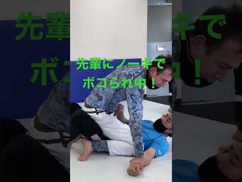 ［ノーギスパーリング］先輩にノーギでボコられ中！②#jiujitu#bjj#nogi #柔術#ブラジリアン柔術#ブラジリアン柔術テクニック動画 #ノーギ