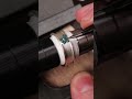 Opal & Silver Inlay Ring using Starbond Thin CA glue. Video by: @gomeowcreations