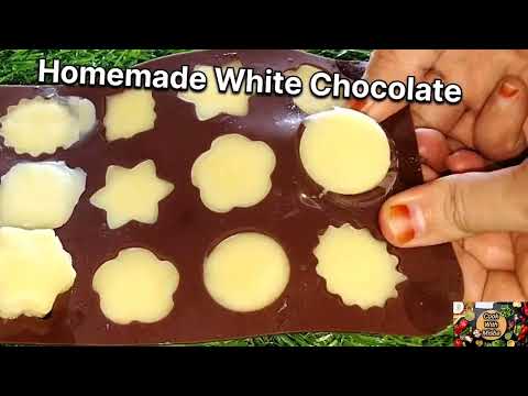 Make Your Own DELICIOUS White Chocolate at Home!