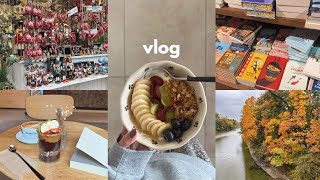 vlog｜ちょっとやってきてすぐにかけだす秋🍂