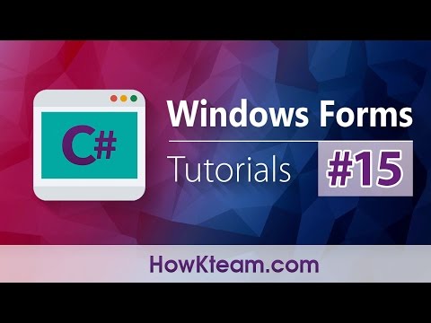 [Láp trình C# Winform] - Passo 15: ToolTip | HowKteam