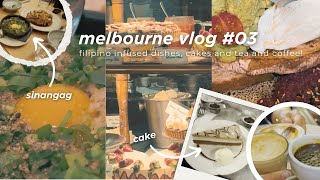 weekend in melbourne #03 : filipino food, coffee, fancy tea and more!