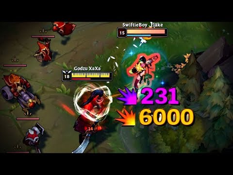 NUCLEAR BOMBS AUTO-ATTACKS - Tryndamere Full Crits