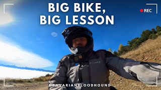 One Mistake Nearly Ended My West Alps Gravel Ride | BMW 1300 GS