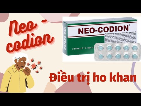 Điều trị ho khan bằng Neo codion | Neocodion hướng dẫn sử dụng
