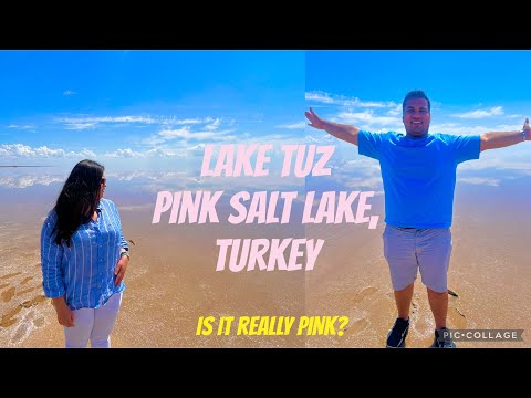 PINK SALT LAKE  | Secret location with absolutely NO ONE | Tuz Lake near Cappadocia | Turkey Vlog