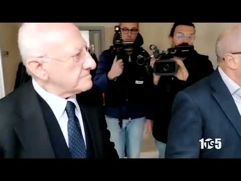 Il Presidente De Luca all'ospedale di Vallo della Lucania, presentati i progetti realizzati