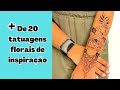 Top 20 tatuagens florais de inspiração