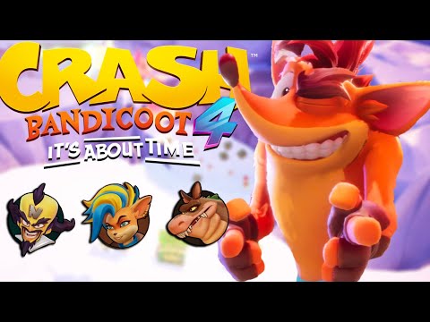 Crash Bandicoot 4: It's About Time - Connected levels | Gameplay 4K 60FPS