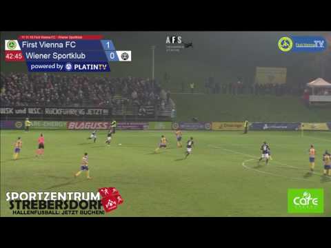11.11.16 First Vienna FC - Wiener Sportklub - Highlight  (1. Halbzeit / 42:50) am 11.11.2016 20:02