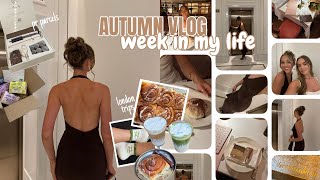 AUTUMN WEEKLY VLOG | London pilates, Birthday dinners & HUGE pr unboxing
