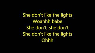 Justin Bieber- She Don&#39;t Like the Lights Acoustic Lyrics HD