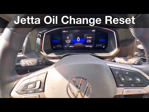 2018 - 2023  Volkswagen Jetta How to reset oil change maintenance reminder