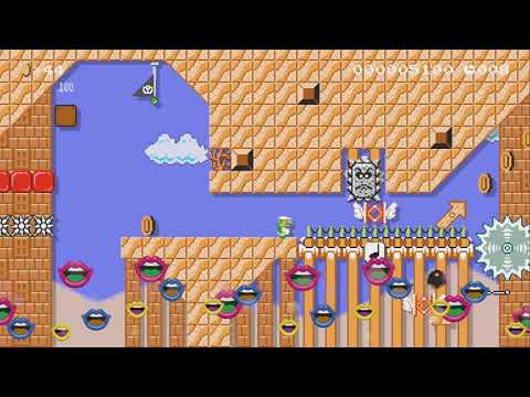 Desertic Sprint Speedrun [20s] by Dynasteel - Super Mario Maker 2 - No Commentary 1bv