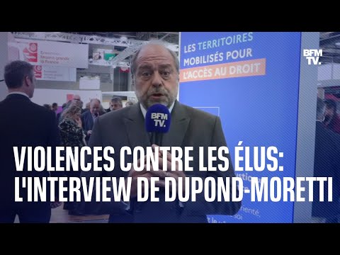 Violences contre les élus: l'interview d'Éric Dupond-Moretti en intégralité