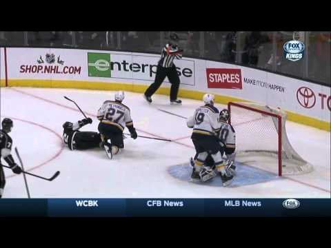 Marian Gaborik wrist shot PPG 3-3 St. Louis Blues vs LA Kings Dec 18 2014 NHL