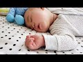 ASMR 1 Hour BABY SLEEPING ASMR Breathing Light Snoring Slight Movements Natural Sounds White Noise