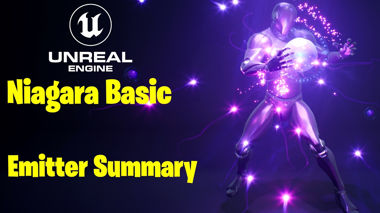 UE5 Niagara Basic | Emitter Summary Explained | #6