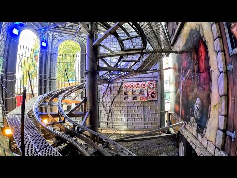 Spuk - Der Geistercoaster - Sipkema ( Onride / POV ) [ 177. Cannstatter Volksfest Stuttgart 2024 ]