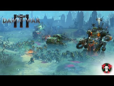 Dawn of War 3 - Orks (Blood Axes) vs Craftworld Il-Kaithe (Cinematic View)